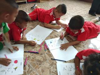 6. โครงการค่ายอาเซียนสำหรับเด็กวัยก่อนประถมศึกษา วันที่ 18 ส.ค.62 ณ โรงเรียนในเขตตำบลคุยบ้านโอง